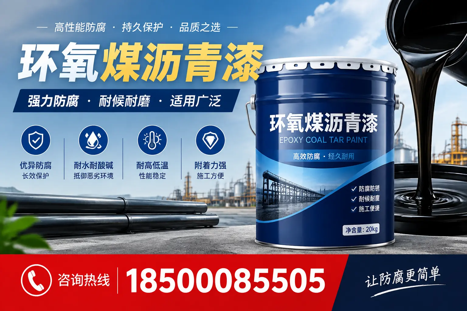环氧煤沥青漆在不同气候条件下的表现分析,昭通适用性