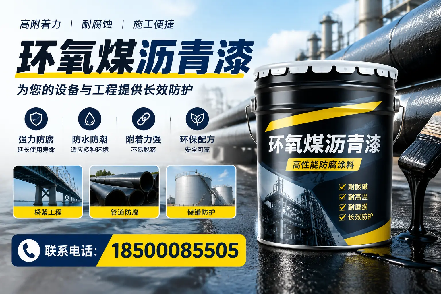 环氧煤沥青漆与其他涂料的对比分析,助力昭通企业决策